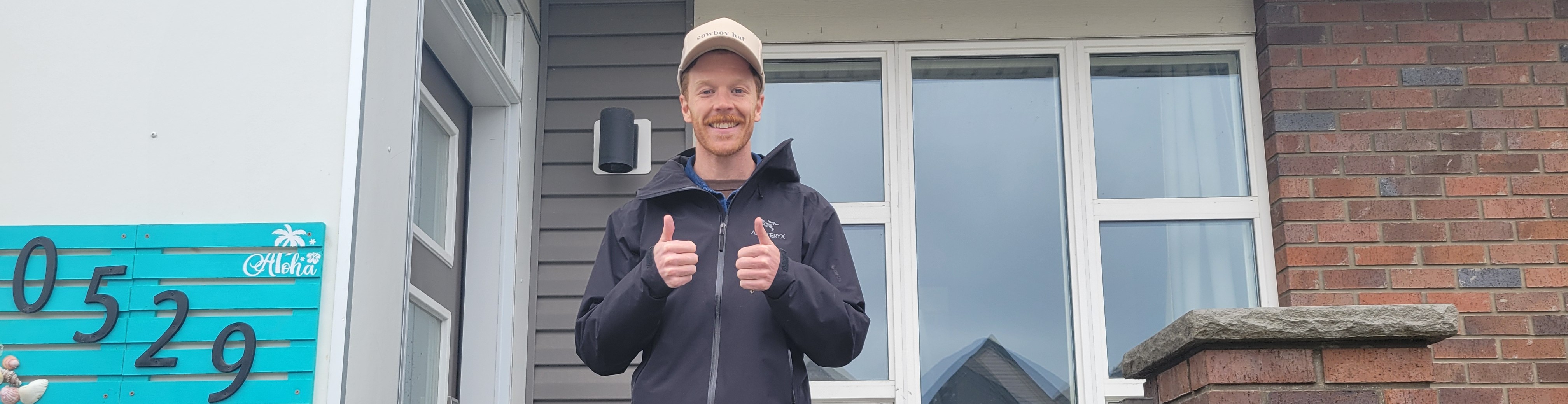 A happy Calgary real estate investor